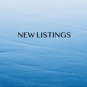 NEW LISTINGS